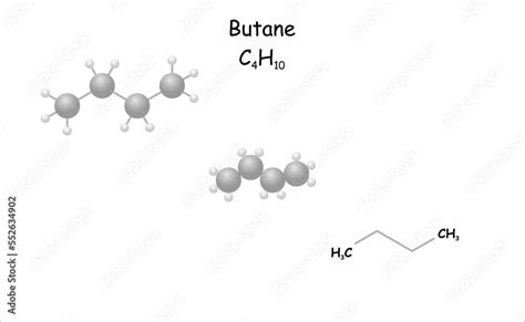 Image result for Structural Formula of Butane