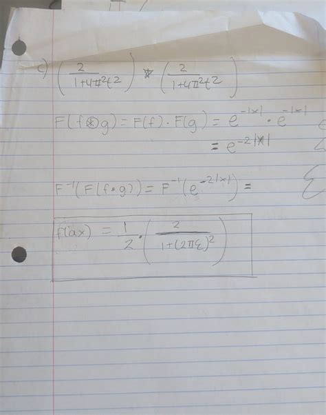 Image result for Convolution Theorem Fourier Transform
