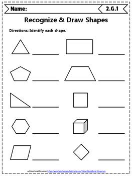 Afbeeldingsresultaten voor Grade 2 Math Geometry Activities
