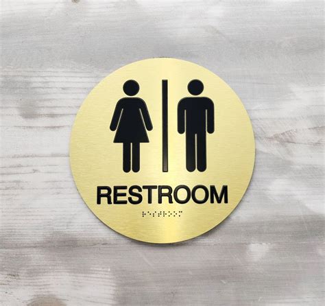 Image result for Ada Unisex Restroom Sign