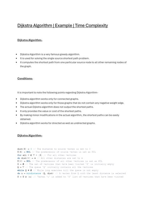 Image result for Give an Example for Dijkstra Algorithm