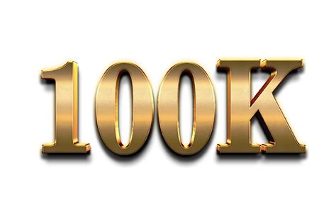 Image result for 100K Writing PNG