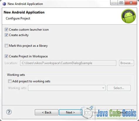 Custom Made Dialog in Android に対する画像結果