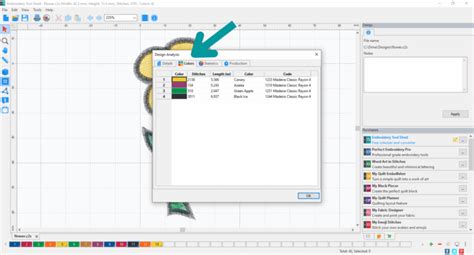 Image result for Embroidery Thread Grid Numbers