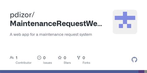 Maintenance Request Web App に対する画像結果