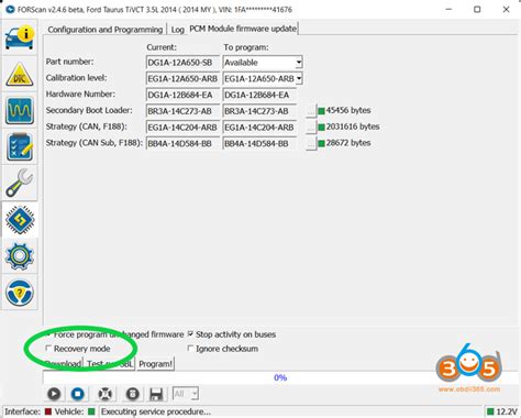 Toradh íomhá ar Ford ECU Software