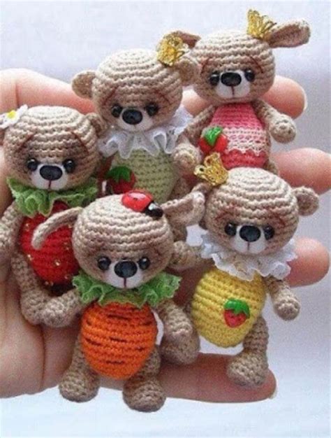 Afbeeldingsresultaten voor Crochet Keychain Animals