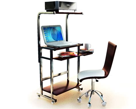 Image result for 3D Computer Table Andd Computer