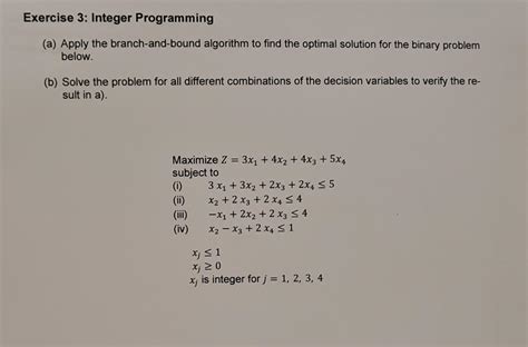 Optimal Solution of Integer Programming Problem Picture എന്നതിനുള്ള ഇമേജ് ഫലം