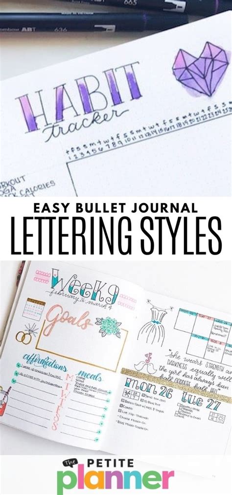 Image result for Bullet Journal Lettering