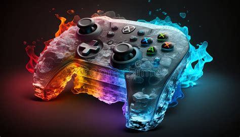 Image result for Video Game Controller with Fire in Background