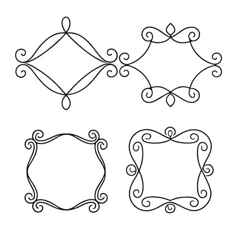 Image result for Single Line Border Vector