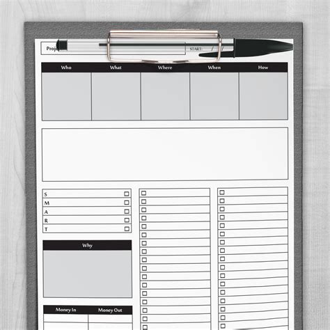 Image result for Printable Project Sheet with Design