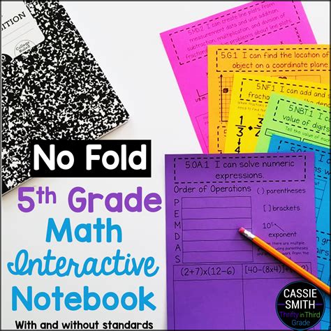 Image result for 5th Grade Math Notebook
