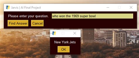 Jarvis Python Tutorial に対する画像結果