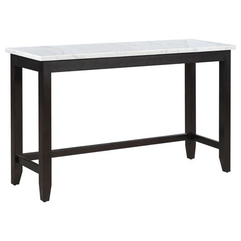Image result for White Counter Height Rectangular Table