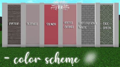 Toradh íomhá ar Bloxburg Hex Color Codes