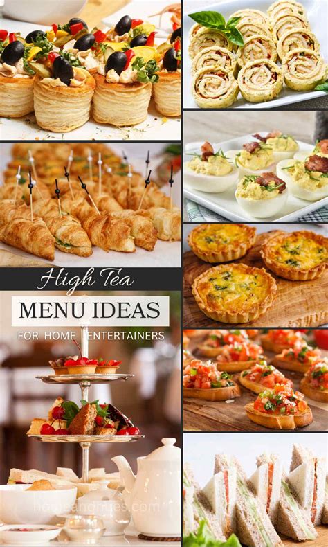 تصویر کا نتیجہ برائے High Tea Menu