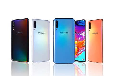 Toradh íomhá ar Samung Galaxy A70
