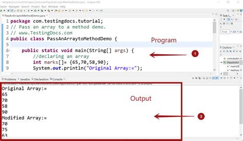 Toradh íomhá ar How to Call Method in Java Simple