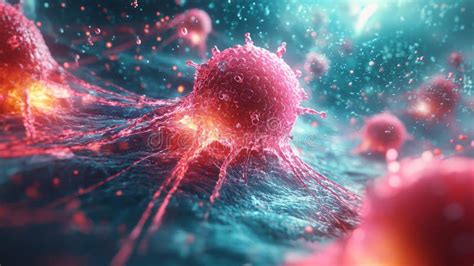 Toradh íomhá ar Cancer Cell Visualization