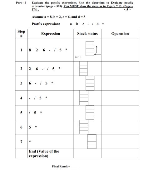Image result for Solving Postfix Expression