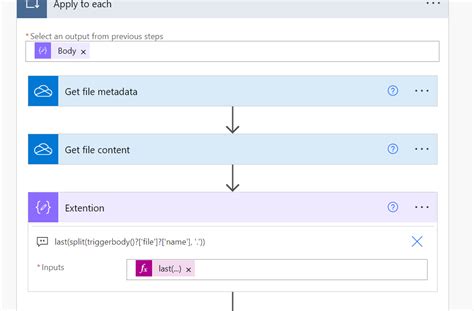 Image result for Check File Extension Power Automate