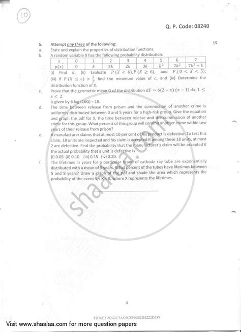 Toradh íomhá ar Numerical and Statistical Methods