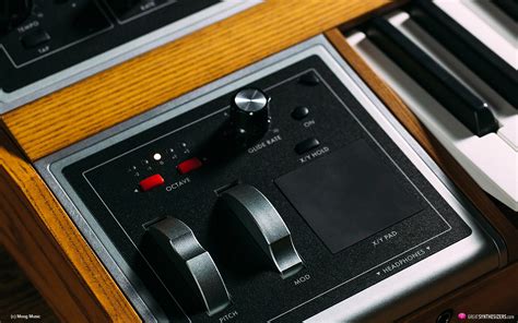 Toradh íomhá ar Hand Held Moog Synthesizer