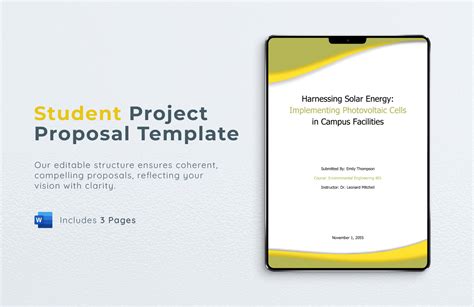 Image result for Student Project Proposal Example