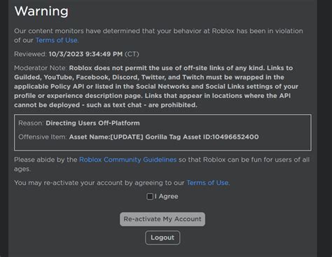 Image result for Roblox Update Version Warning