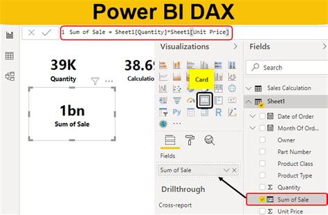 Toradh íomhá ar How to Create a Formula in Power Bi