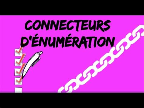 Connecteurs Introduction Enumeration Addition に対する画像結果