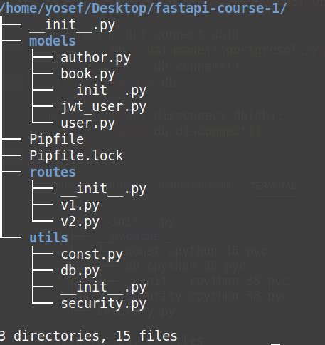 Image result for Python Folder Structure Fastapi
