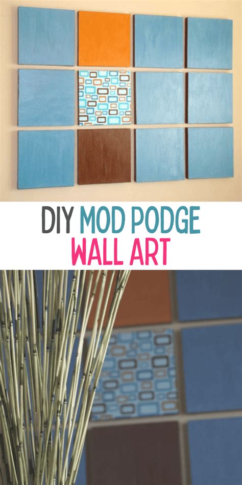 Image result for Mod Podge On Canvas