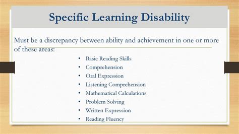 Image result for Specific Learning Disability