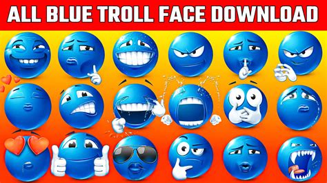 Blue Troll Face に対する画像結果