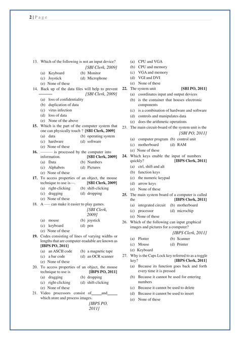 Image result for Computer System Questions