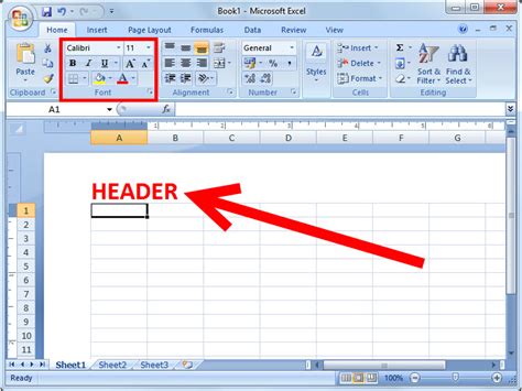Image result for Insert Header Excel 2020