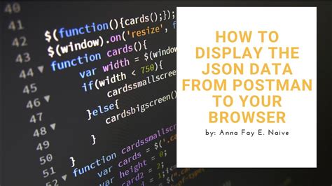 Image result for How to Display JSON Data in HTML