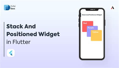 Image result for Flutter Stack Widget Design
