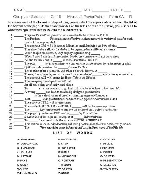 Afbeeldingsresultaten voor Free Computer Science Matching Worksheets for Middle School