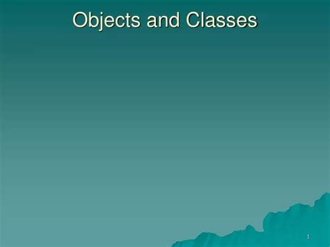 Classes and Objects in Java PPT に対する画像結果