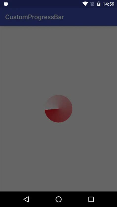 Toradh íomhá ar Material Custom Progress Indicator Android