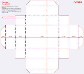 Printable Box Template with Lid に対する画像結果