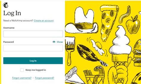Image result for MailChimp Log In