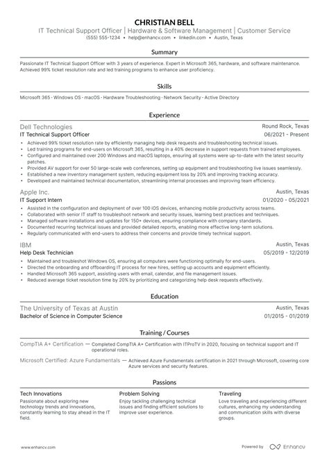 Toradh íomhá ar Workeday Support Resume Example
