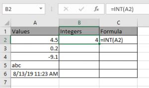 Image result for What Is Int in Excel Formula
