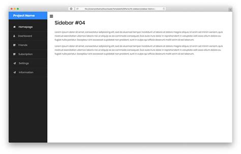 Image result for Sidebar Bootstrap 5