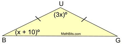 Isosceles Triangle Theorem - Converse, Proof, Examples - Worksheets Library